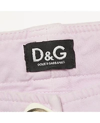 Pre-Owned Dolce & Gabbana Women's Pre-Owned D&g Purple Cotton Shorts