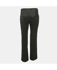Pre-Owned Isabel Marant Women's Black Lurex Trousers