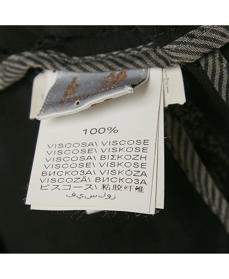 Pre-Owned Brunello Cucinelli Women's Black Crepe Trousers