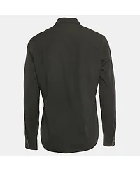 Pre-Owned Burberry Men's Brit Black Cotton Long Sleeve Shirt