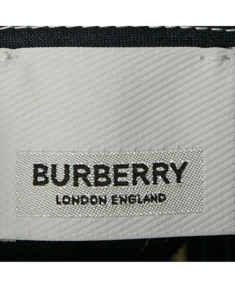 Pre-Owned Burberry Women's Denim And Mesh Bustier Corset Top