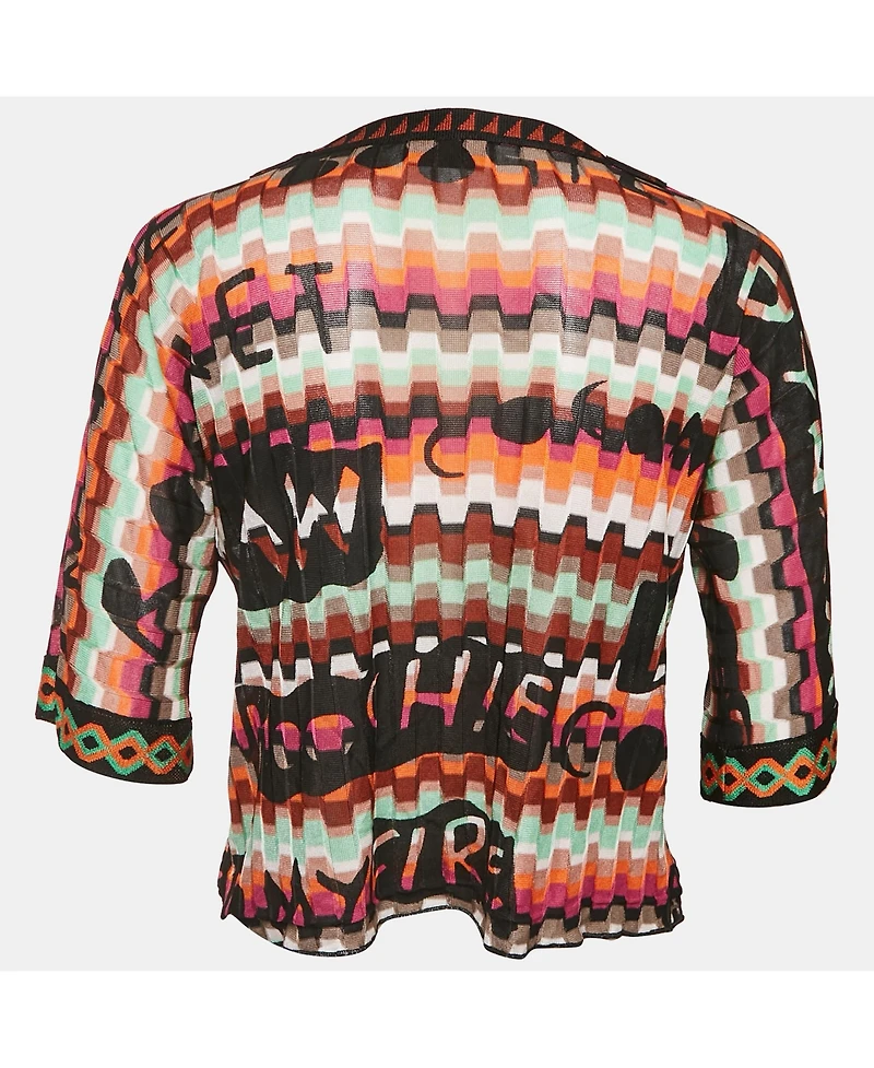 Pre-Owned Missoni Women's Beige Striped Sequin Tank Top