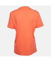 Pre-Owned Versace Women's 1978 Re-Edition Cotton Crew Neck T-Shirt