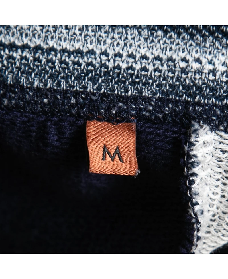 Pre-Owned Missoni Women's Navy Blue Cotton Drawstring Lounge Pants