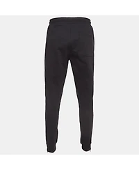 Pre-Owned Alexander Mcqueen Women's Black Heavy Knit Zipper Detail Joggers