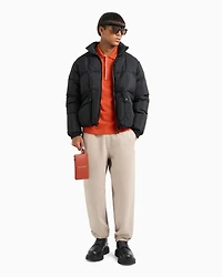 A|X Armani Exchange Men's Short Sleeve Logo Placket Polo Shirt