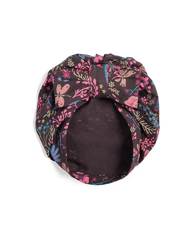 Mightly Baby Girls Fair Trade Organic Cotton Bow Turban