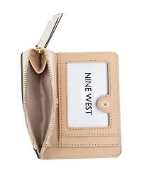 Nine West Women's Elowyn Zip Around Card Case Wallet