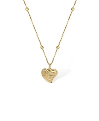 Retro Chic Shell Love Necklace