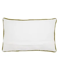 Saro Lifestyle Holly Poly Filled Decorative Pillow, 12" x 20"