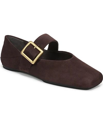 Franco Sarto Women's Oakes Square Toe Ballerina Flats
