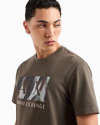 A|X Armani Exchange Men's Short Sleeve Crewneck Box Logo T-Shirt