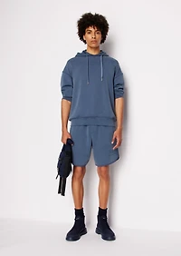 A|X Armani Exchange Men's Stretch Ax Logo Shorts