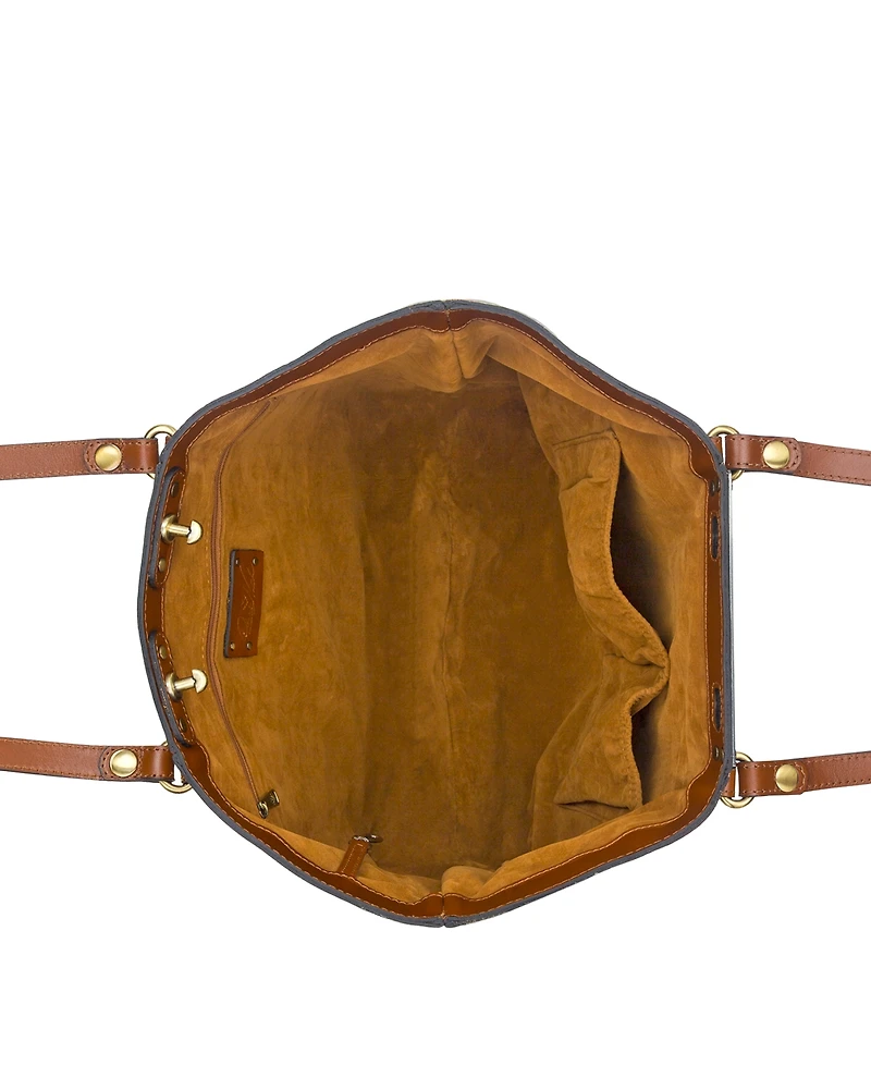 Patricia Nash Benvenuto Smooth Leather Tote