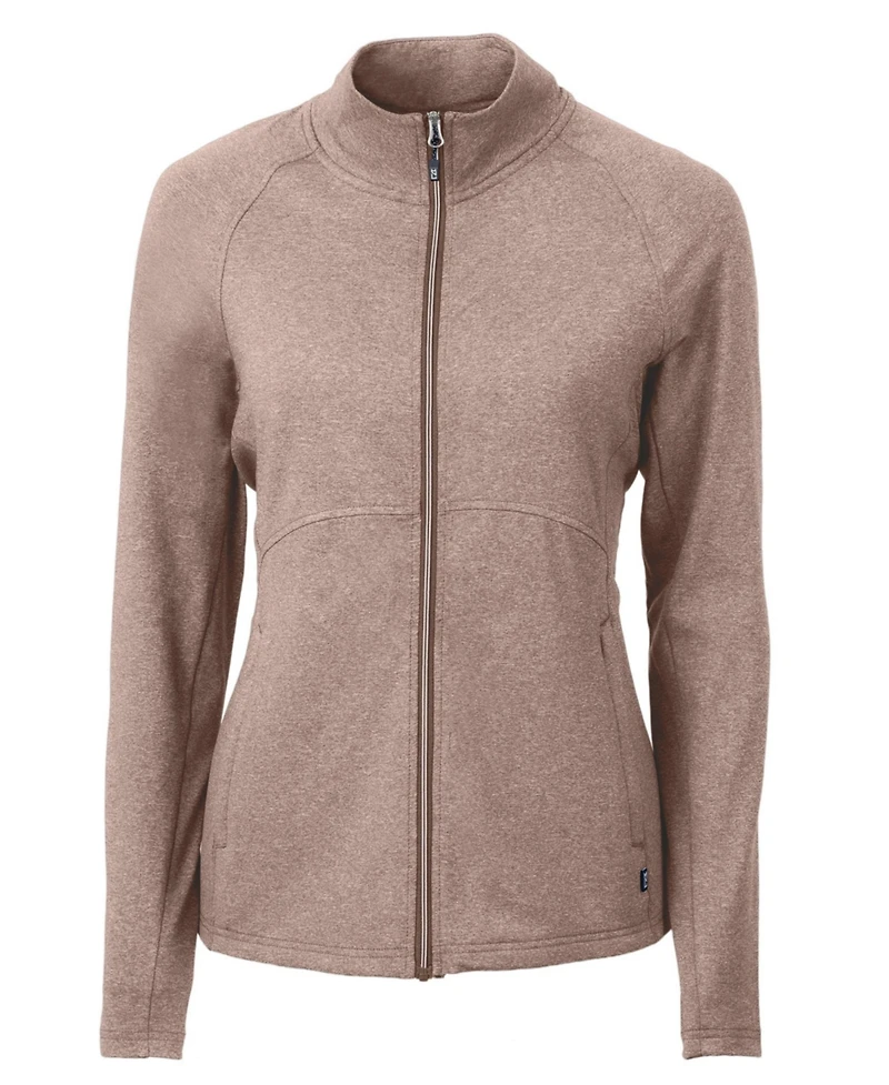 Cutter & Buck Adapt Eco Knit Heather Recycled Full Zip