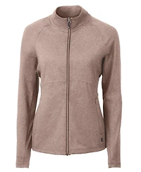 Cutter & Buck Adapt Eco Knit Heather Recycled Full Zip