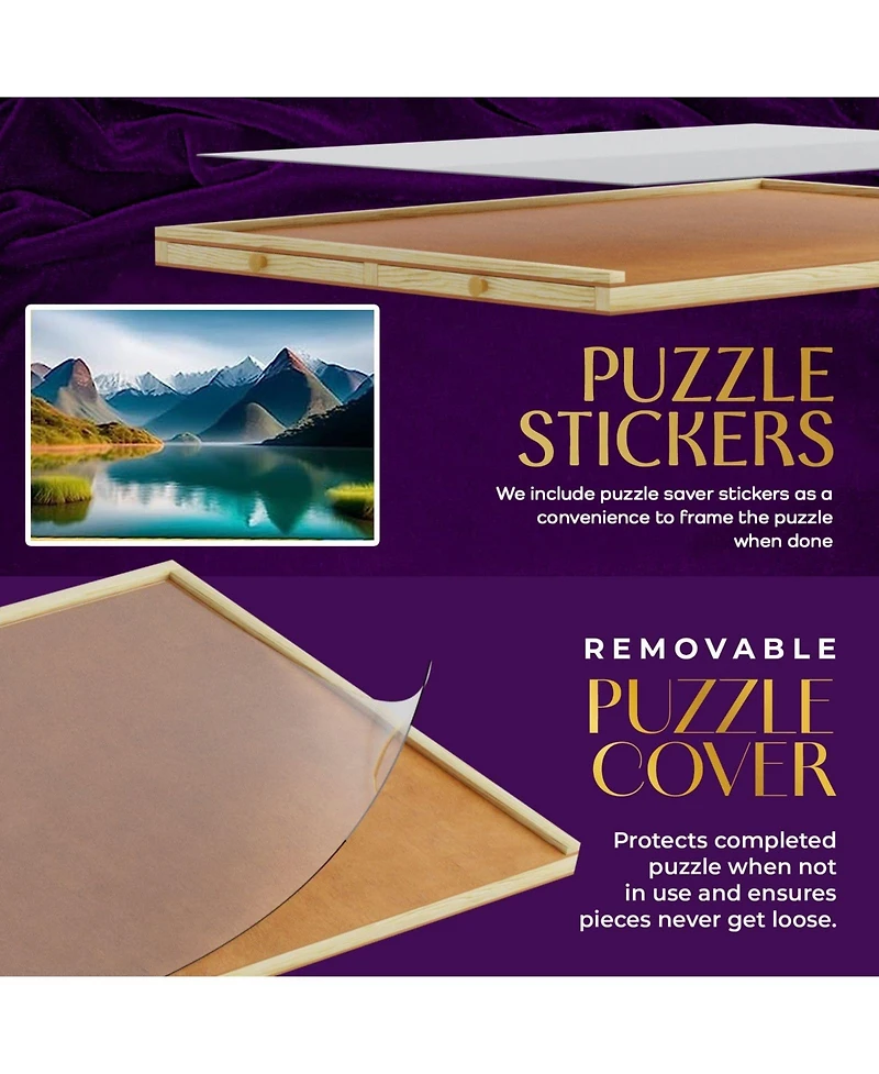 1000 Piece Wooden Jigsaw Puzzle Board