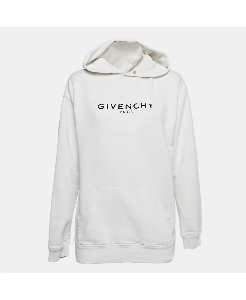 Pre-Owned Givenchy Women's Black Butterfly Print Cotton Sweatshirt