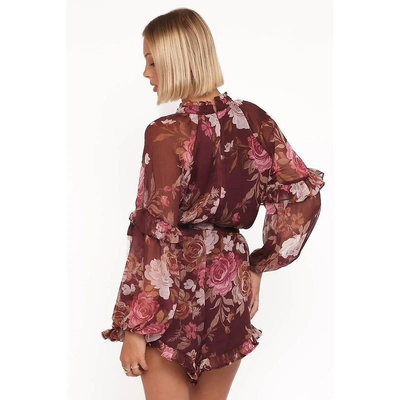 Petal and Pup Women's Delaney Long Sleeve Romper