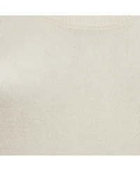 Pre-Owned Dolce & Gabbana Women's Light Beige Jersey Full Sleeve Round Neck Jumper