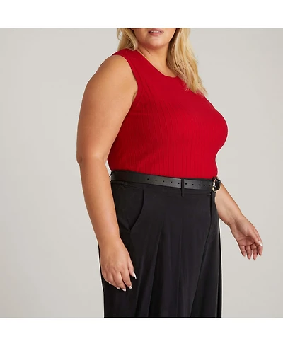 Universal Standard Plus Savvy Fine Knit Sweater Shell