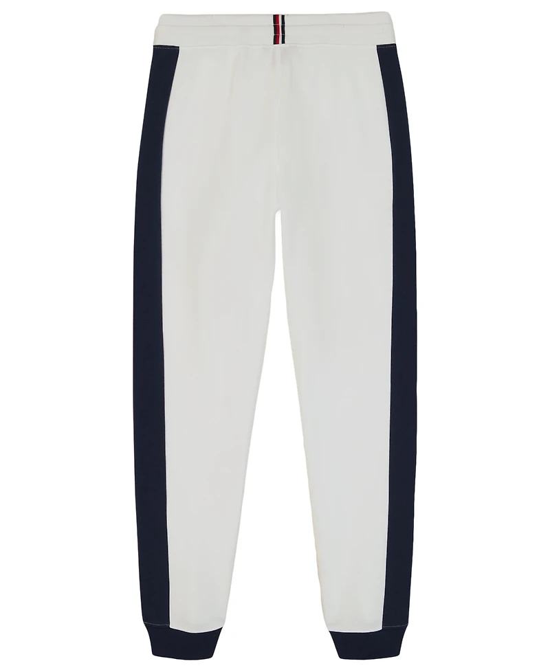 Tommy Hilfiger Boys' 8-18 Side-Striped Fleece Joggers