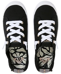 Roxy Women's Bayshore Lace-Up Flat Sneakers