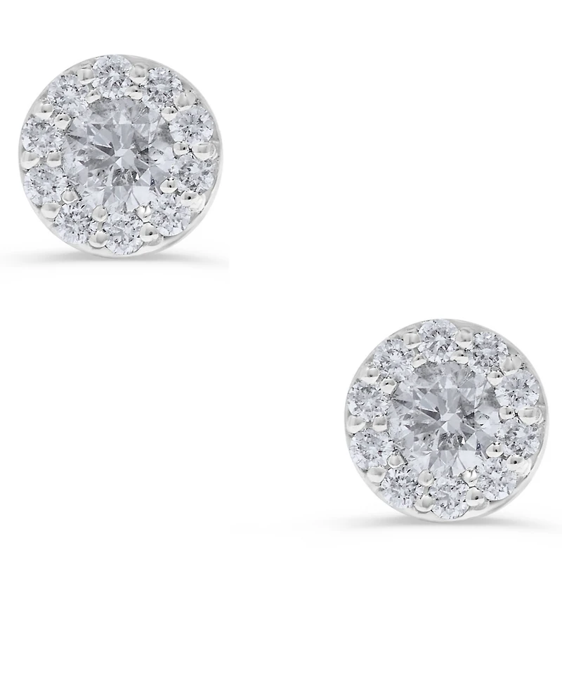 Macy's Diamond Stud Earrings (1/2 ct. t.w.) 14k Yellow Gold (also White Gold)