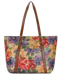 Patricia Nash Benvenuto Smooth Leather Tote