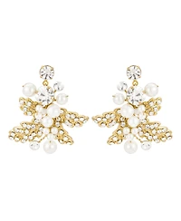 Untamed Petals Gwen Crystal Earrings