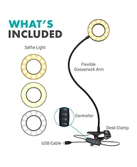 Movo Vgc-1 Flexible Selfie Ring Light