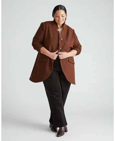 Universal Standard Plus Size Beas Coat