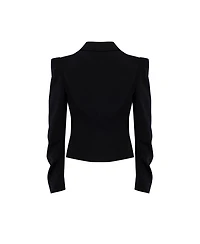 Pcfg Women's Wool-Blend Fitted Blazer