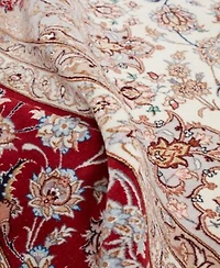 Adorn Hand Woven Rugs Persian Isfahan Rug Collection