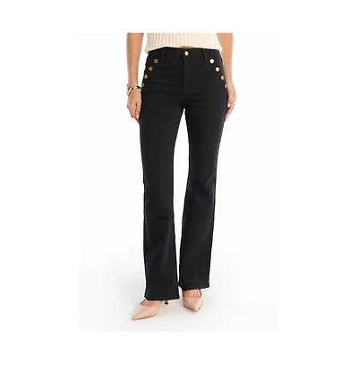 The Noli Shop Women's Allegra Bootcut Jean - Indigo