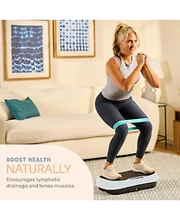 LifePro Waver Mini Vibration Plate - Compact Whole Body Vibration Machine for Home & Travel, Max 260lbs