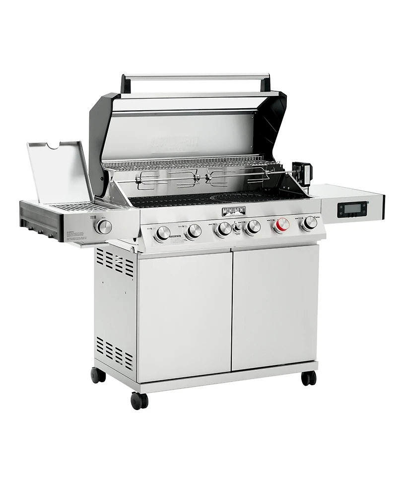 Monument Grills Denali 605Pro Stainless Smart Propane Gas Grill