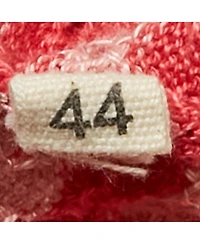 Pre-Owned Marni Women's Pink Honeycomb Pattern Cotton Sleeveless Jumper