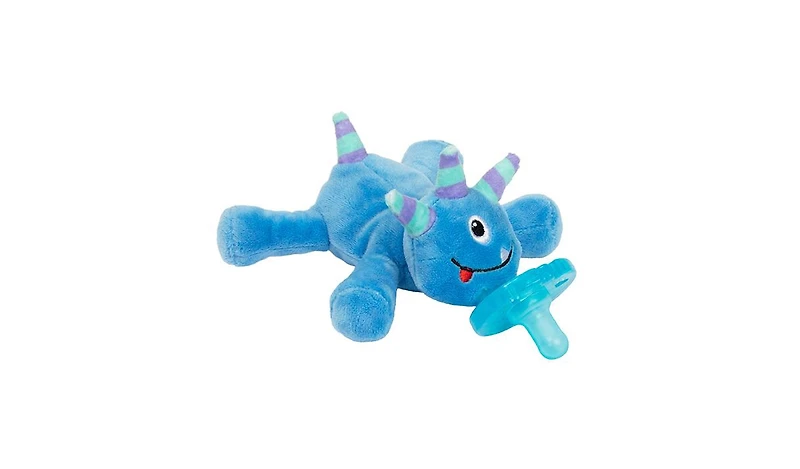 WubbaNub Baby Blue Monster Pacifier Teething & Feeding