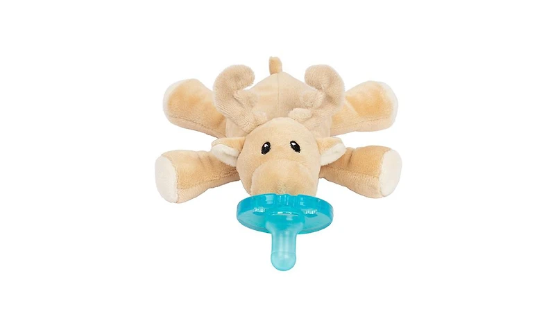 WubbaNub Baby Tan Reindeer Pacifier