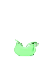 Pre-Owned Balenciaga Xs Le Cagole Giant Studs Shoulder Bag Embossed Leather