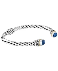 Effy Collection London Blue Topaz Bangle (2-3/8 ct. t.w.) Bracelet in Sterling Silver