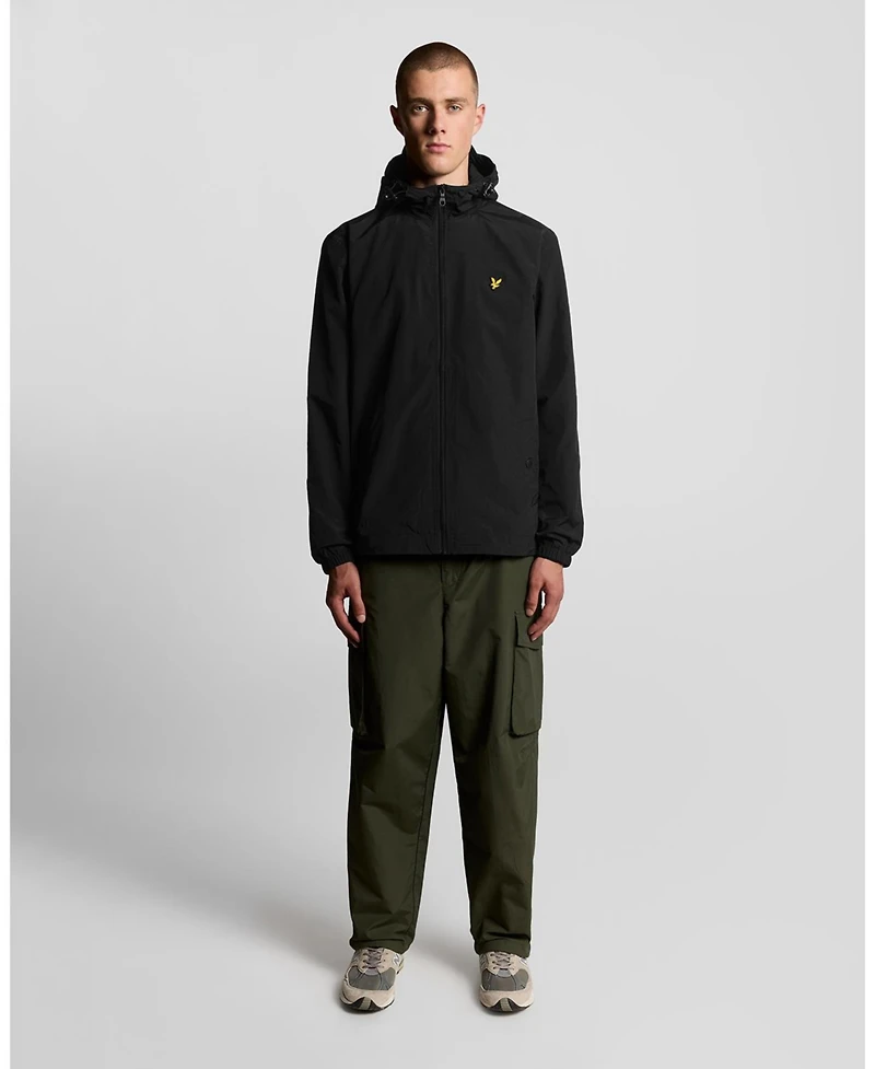 Lyle & Scott Men's Zip Through Hooded Jacket.