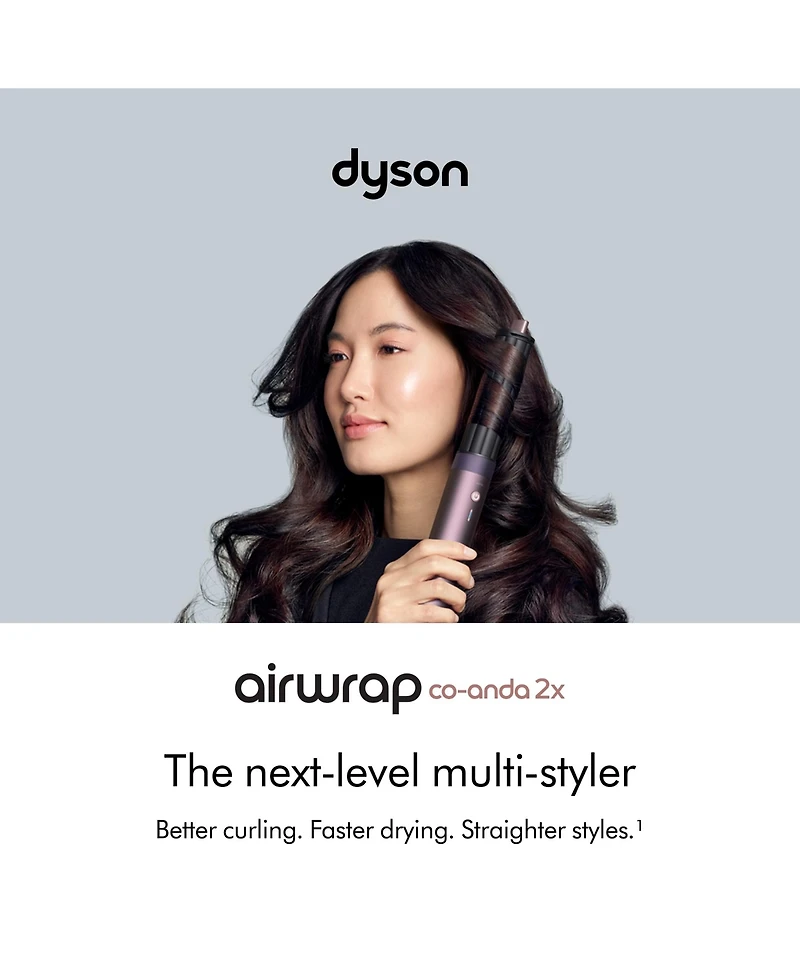 Dyson Airwrap Co-anda2x multi-styler and dryer Straight+Wavy | Jasper Plum