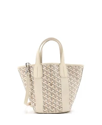 Pre-Owned Goyard Pm Belharra Tote Coated Canvas