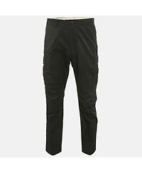 Pre-Owned Tom Ford Men's Black Cotton Blend Cargo Pants