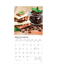 BrownTrout Kitchen | 2026 12 x 24 Inch (Hanging) Monthly Square Wall Calendar | Plastic-Free
