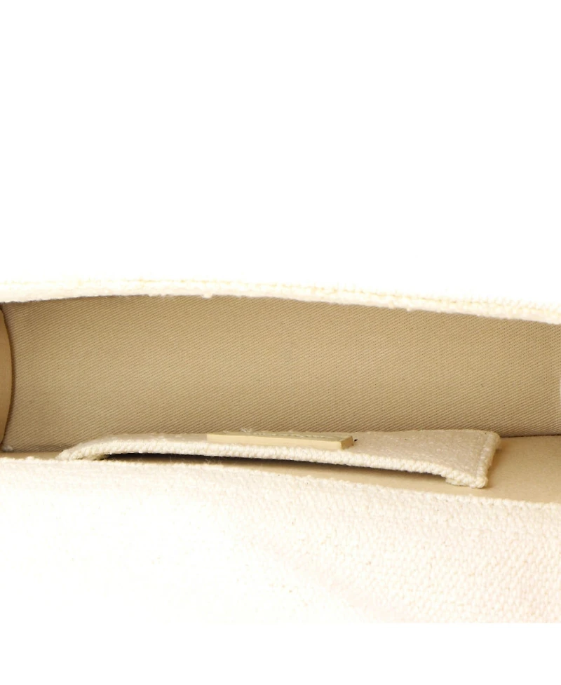 Pre-Owned Jacquemus Le Bambino Top Handle Flap Bag Canvas