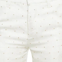 Pre-Owned Zadig & Voltaire Women's Star Pist Jacquard Straight Leg Trousers