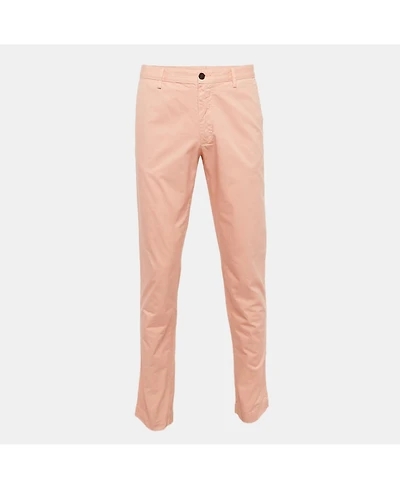 Pre-Owned Zadig & Voltaire Men's Pink Cotton Patrick Chino Pants